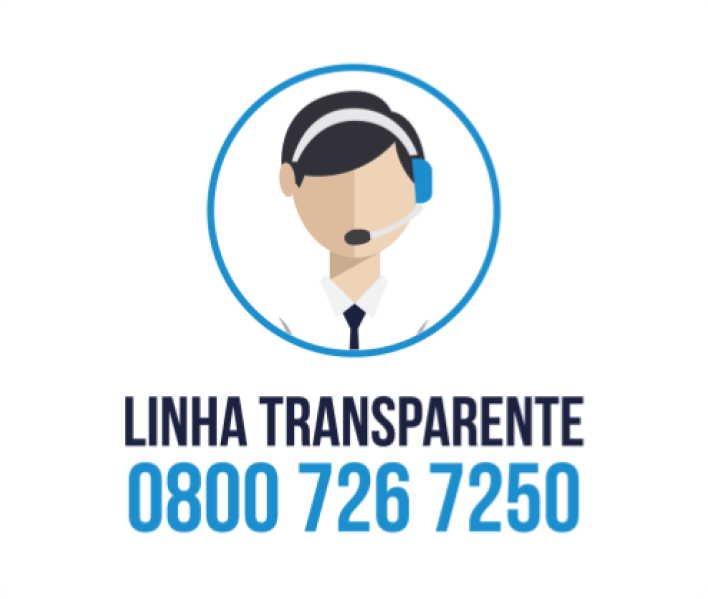 Linha transparente